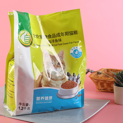 봉지를 패키징하는 지프 잠금 장치 12 킬로그램 재활용할 수 있는 애완 식품 포장 600g 개 간식