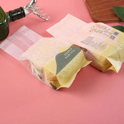 1KG 맞춘 인쇄된 패키징 테플론제 백 측면은 2KG 진공 쌀 마대를 거싯을 댑니다