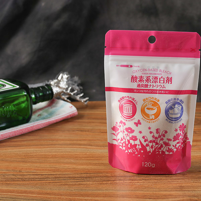 유장 단백질 분말을 위해 지프 잠금 장치를 패키징하는 250g 750g 스탠딩 파우치