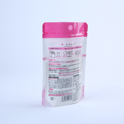Doypack Gravure Stand Up Pouch Bags Resealable Mylar Stand Up Barrier Pouches For Fruits