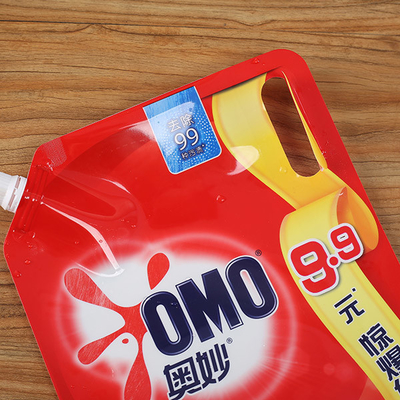 알루미늄 호일을 패키징하는 220 밀리람베르트 2.5L 미생물에 의해 분해된 관 팁