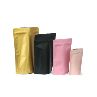 매트 라이트 식품 50g 알루미늄 지프 잠금 장치는 은 마일라 플라스틱 알루미늄 호일 백을 파우치에 넣습니다