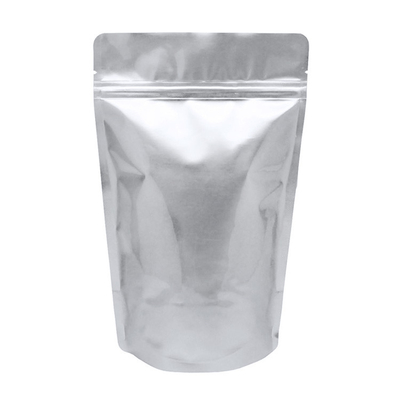 Black Zipper 50g Resealable Zipper Bags Mylar Smell Proof Stand Up Pouch